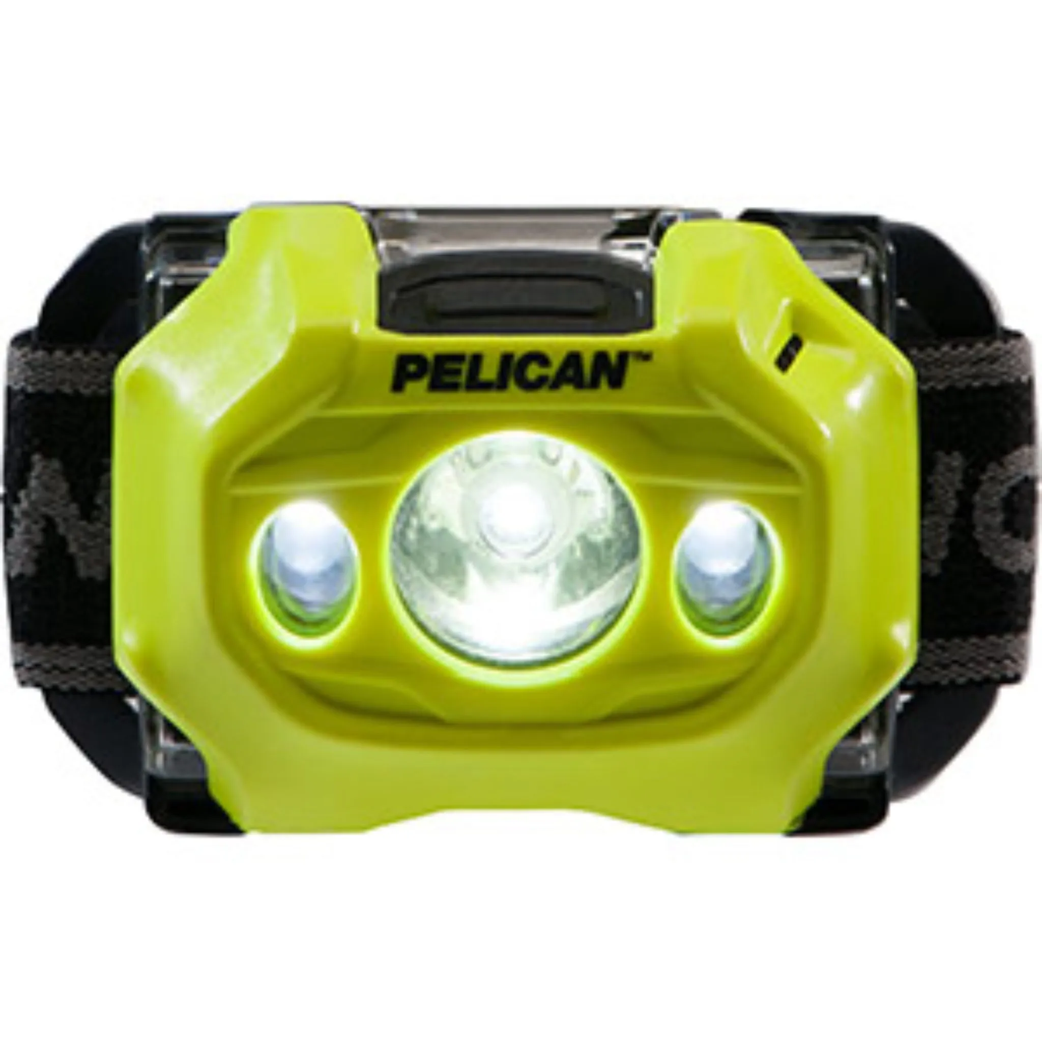 Pelican 2765 027650-0103-245 155 Lumens Headlamp, Hi Vis Yellow, 1 Each