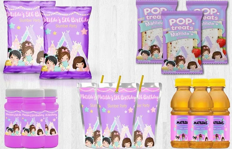 Slumber Party Birthday Theme - FREE SHIPPING