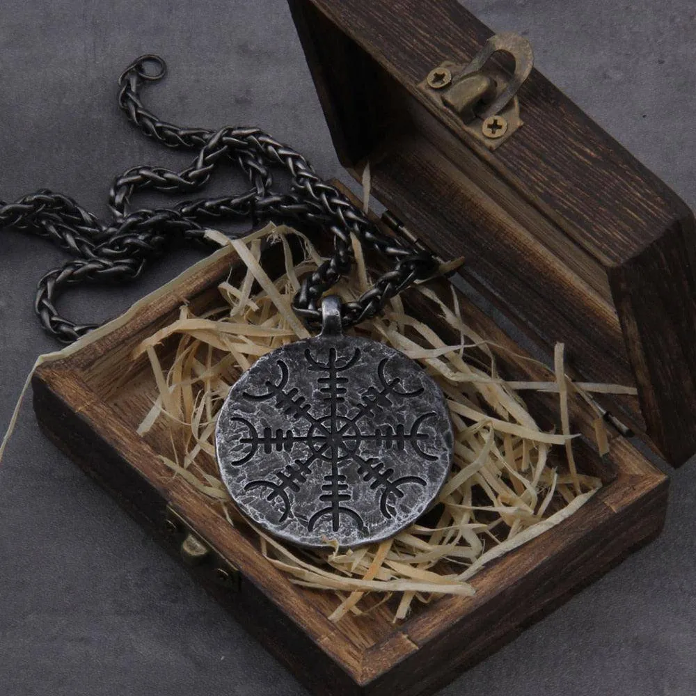 Viking Necklace Ancient Vegvisir