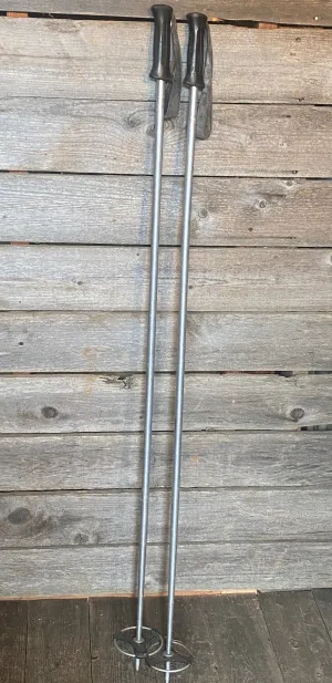 Vintage Metal Downhill Ski Poles