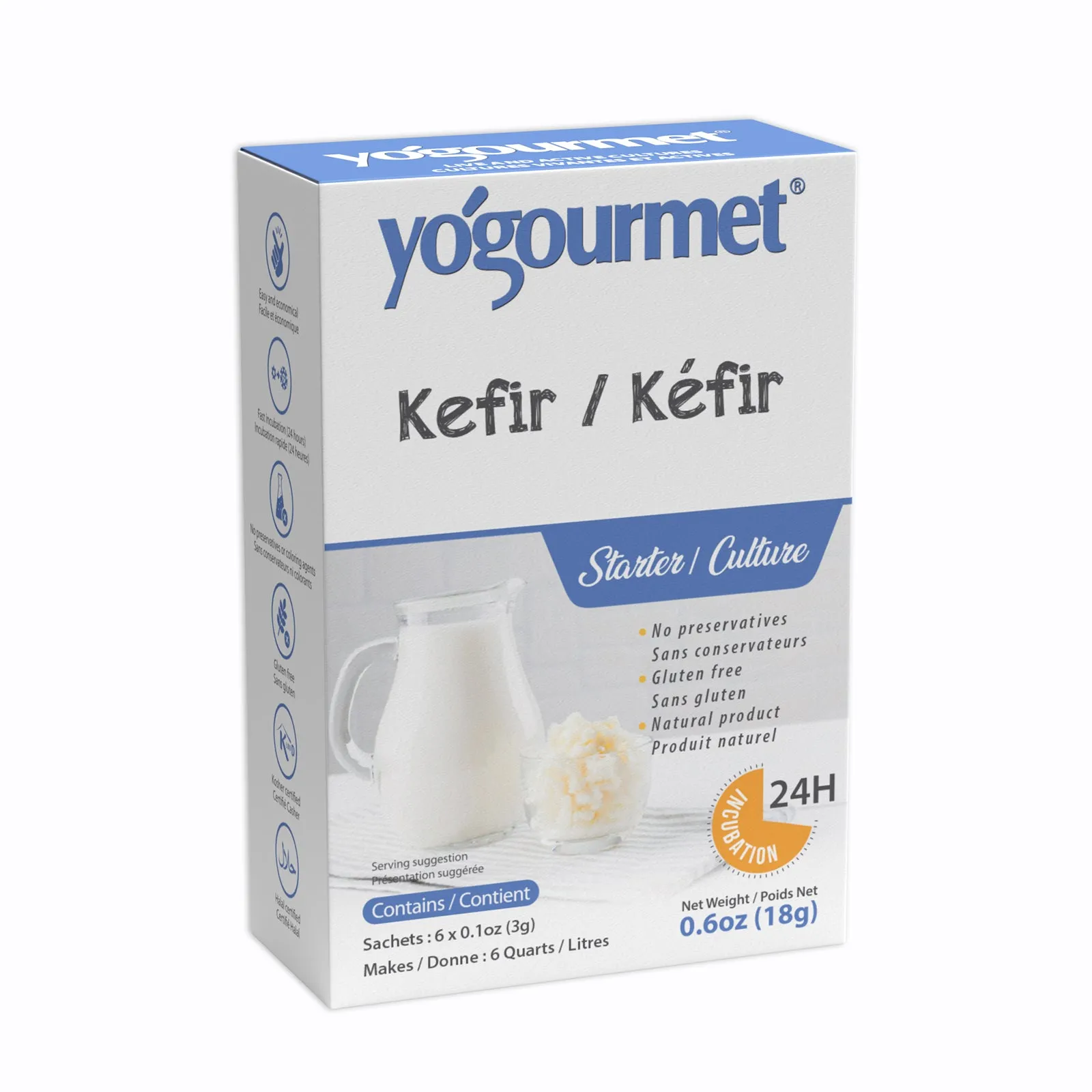 Yogourmet Kefir Starter (18g)